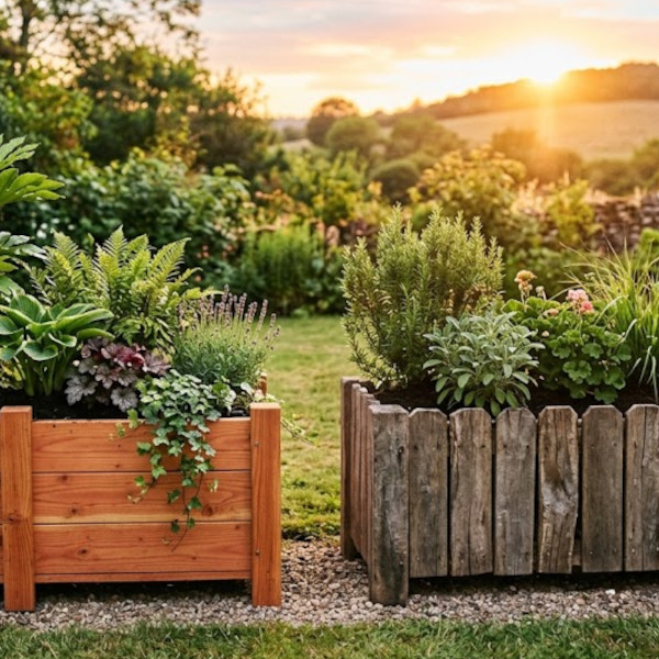 Les différents types de jardinières en bois